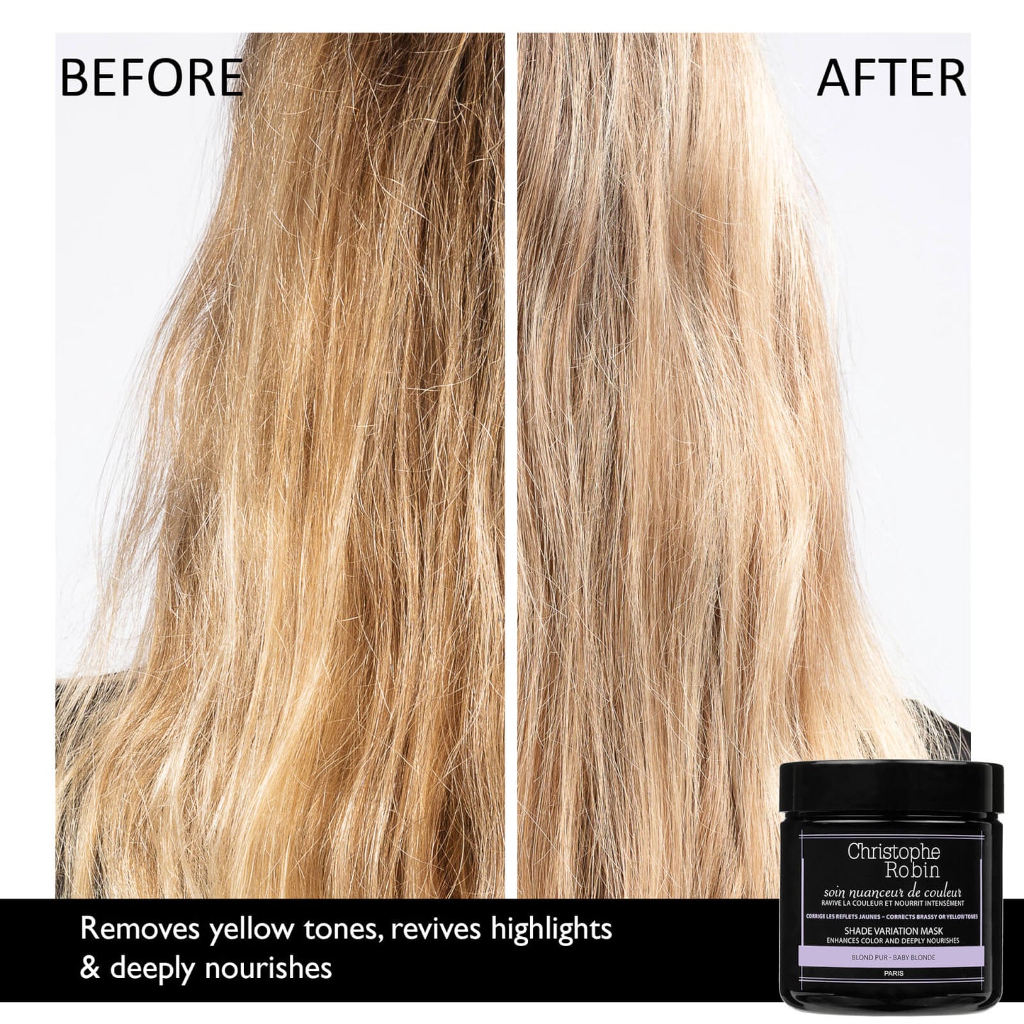 Christophe Robin Shade Variation Mask (Baby Blonde)