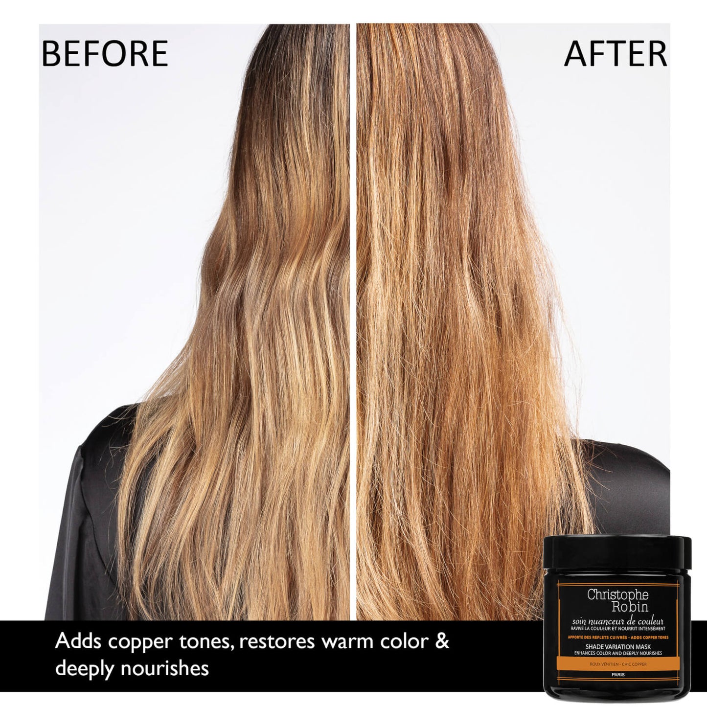 Christophe Robin - Chic Copper Shade Variation Mask