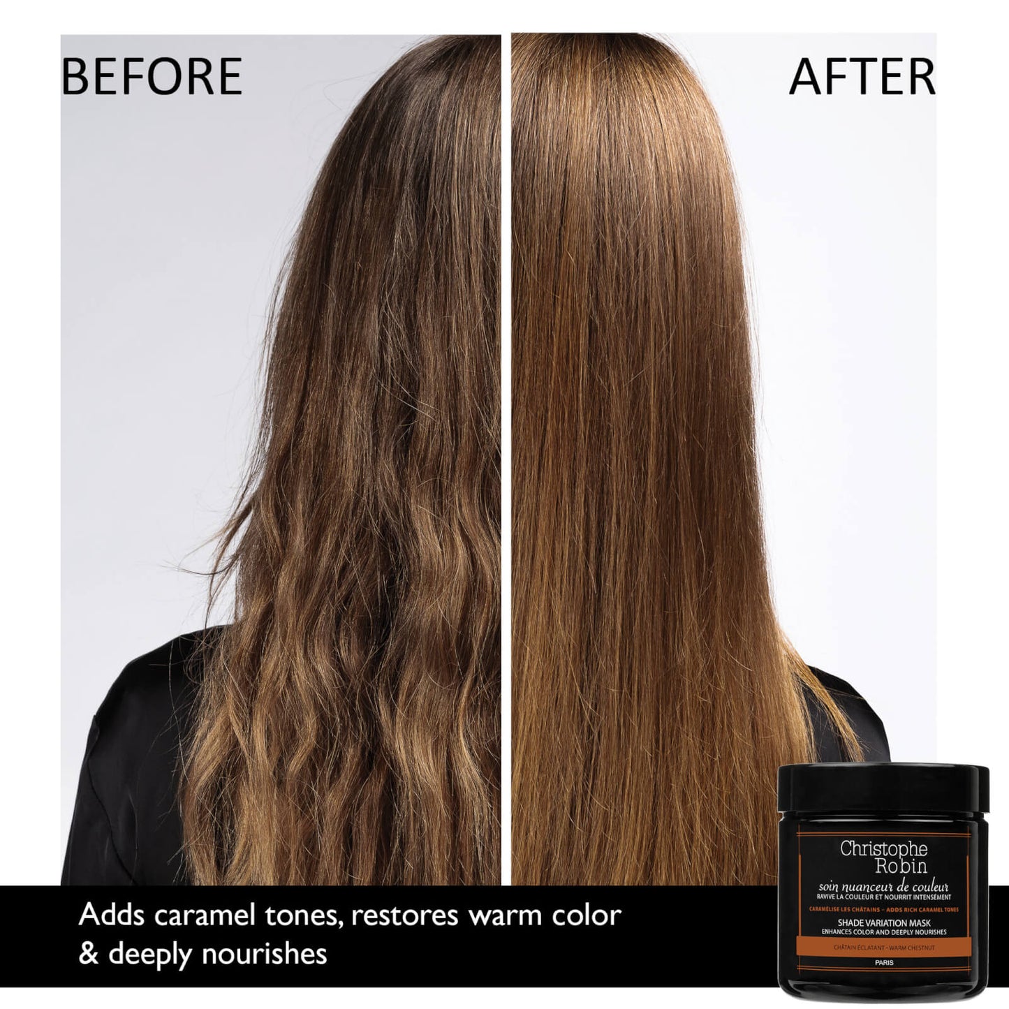 Christophe Robin - Warm Chestnut Shade Variation Mask